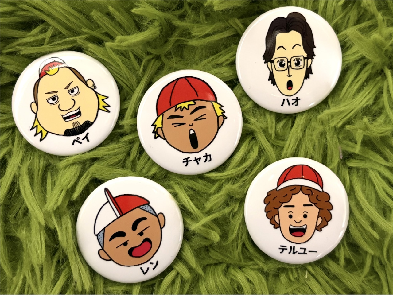 チャカランド 缶バッジ